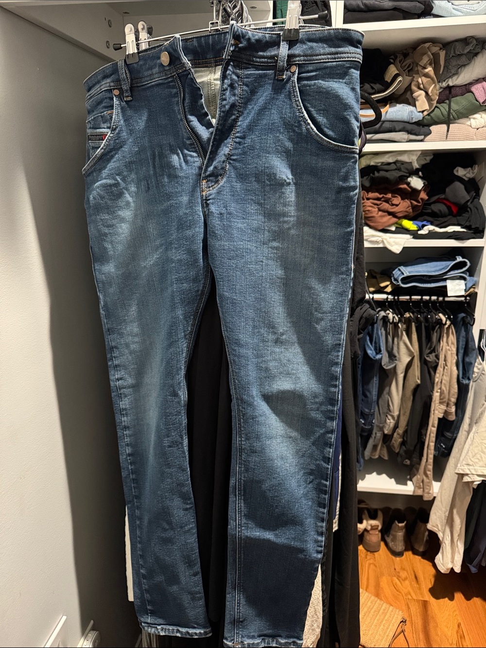 Diesel Men’s Krooley-T Skinny Jeans, Size 30x29